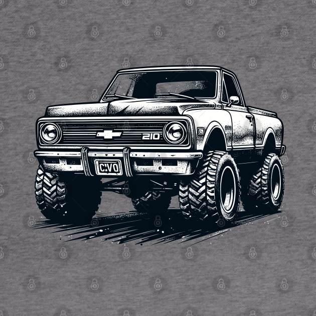 Chevy pickup by Vehicles-Art